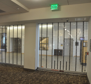 Rolling grilles for storefronts and offices