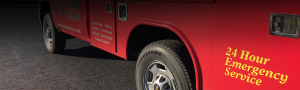 AE Garage door truck