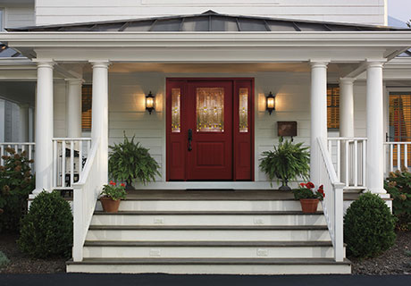 Smooth Fiberglass entry doors