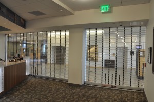 Rolling grilles for storefronts and offices