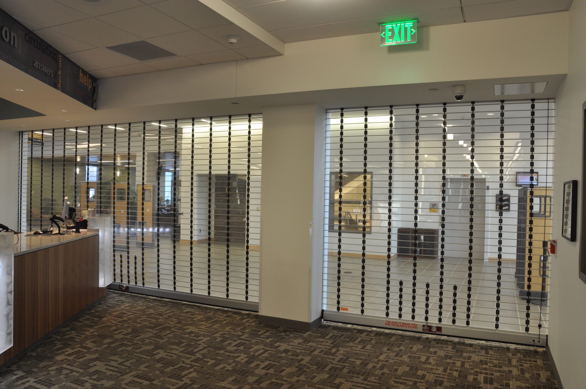 Rolling Grilles overhead doors