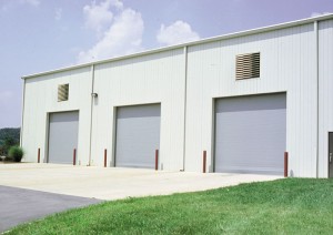 three Thermiser™ insulated garage doors