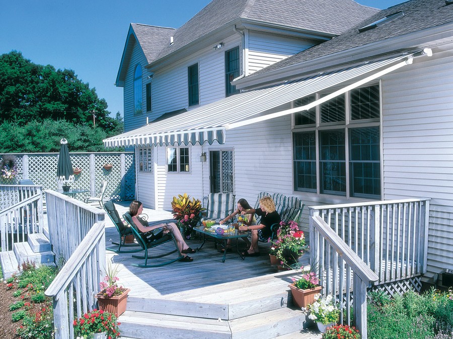 Retractable Awnings garage doors