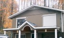 Exterior Solar Shades garage doors