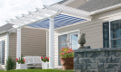 Tension Shade Structures garage doors