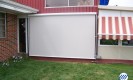 Exterior Solar Shades garage doors