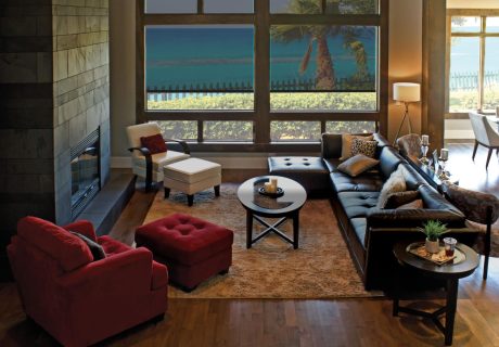 Energy-Saving Exterior Solar Shades garage doors