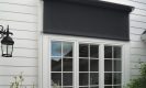 Energy-Saving Exterior Solar Shades garage doors