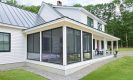 Energy-Saving Exterior Solar Shades garage doors