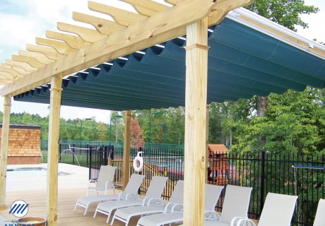 Retractable Canopies garage doors