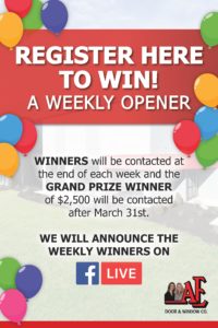 Customer giveaway