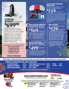 July promotions