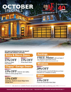 October promotions